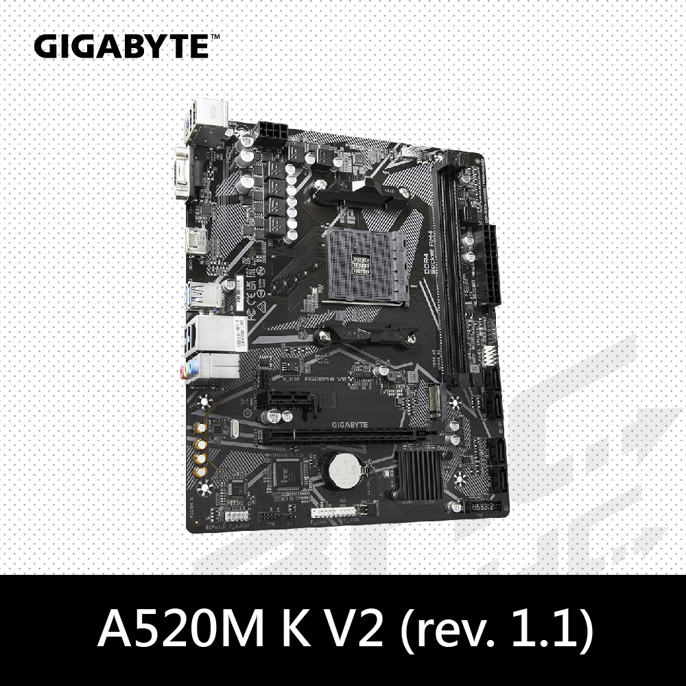 技嘉 A520M K V2