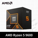 AMD Ryzen 5 9600 6核心處理器3.8G(↑5.2G)/32M/65W/RDNA內顯