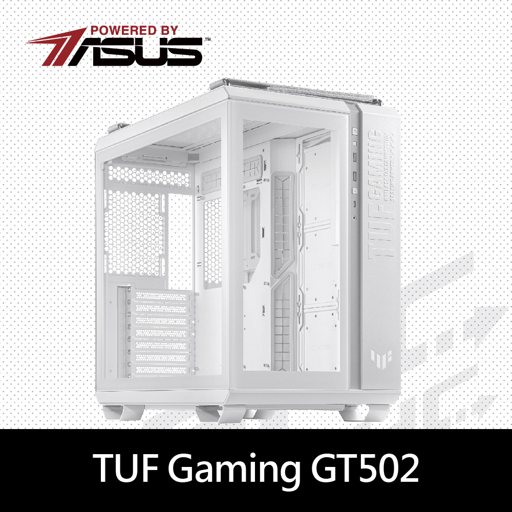 [ASUS PCDIY]華碩 TUF GAMING GT502  CASE WHT TG 白