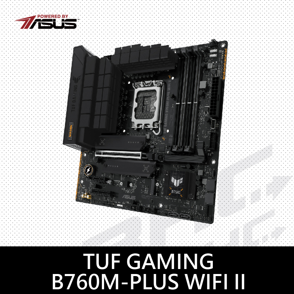 (搭機)華碩 TUF GAMING B760M-PLUS WIFI Ⅱ 主機板