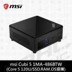 微星 Cubi 5 1MA-486BTW-B5120UXX (Core5-120U/SSD.RAM.HDD.OS選購)