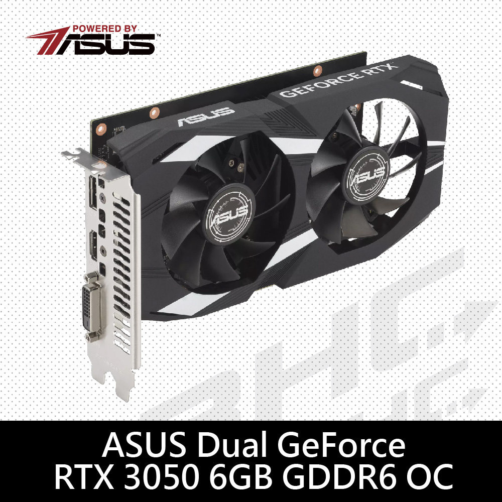 華碩 DUAL-RTX3050 O6GB