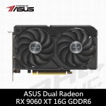 華碩 DUAL-RX9060XT-16G(21cm/雙風扇/註冊4Y)