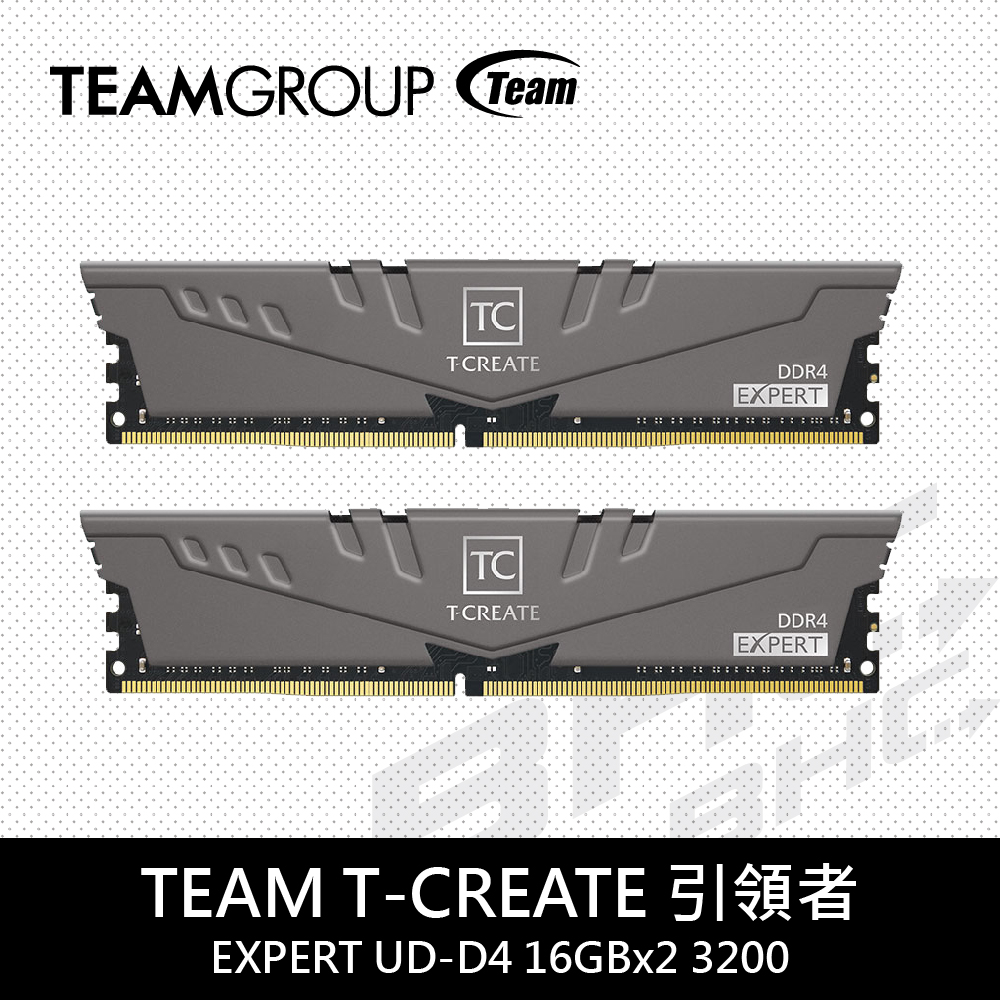 TEAM T-CREATE引領者 EXPERT UD-D4 16GBx2 3200