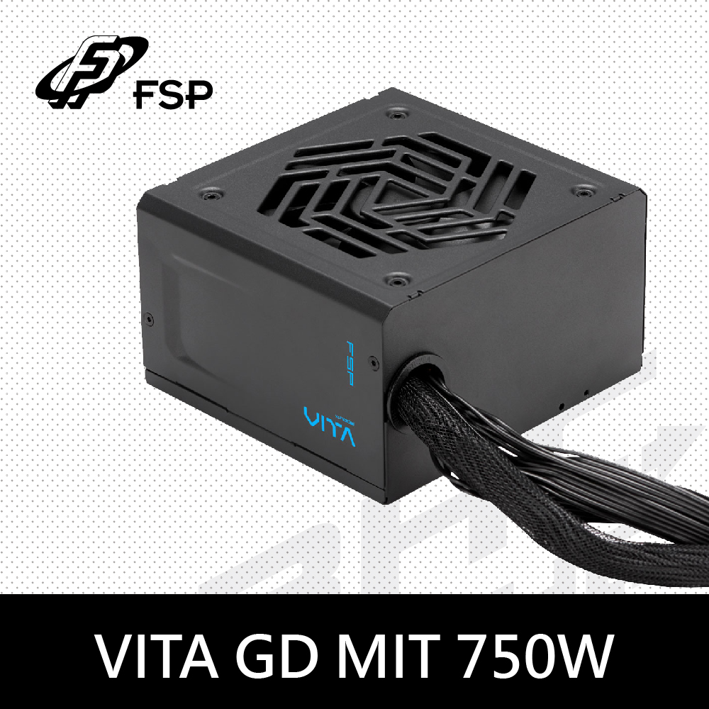 全漢 VITA GD 750GM (MIT) 雙8金牌/全模 /ATX3.1(PCIe5.1)/日系/5年保