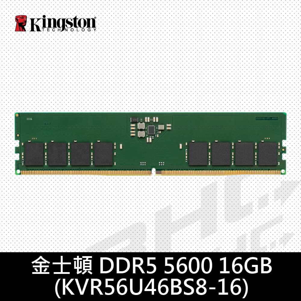 金士頓 16G DDR5 5600[KVR56U46BS8/16]