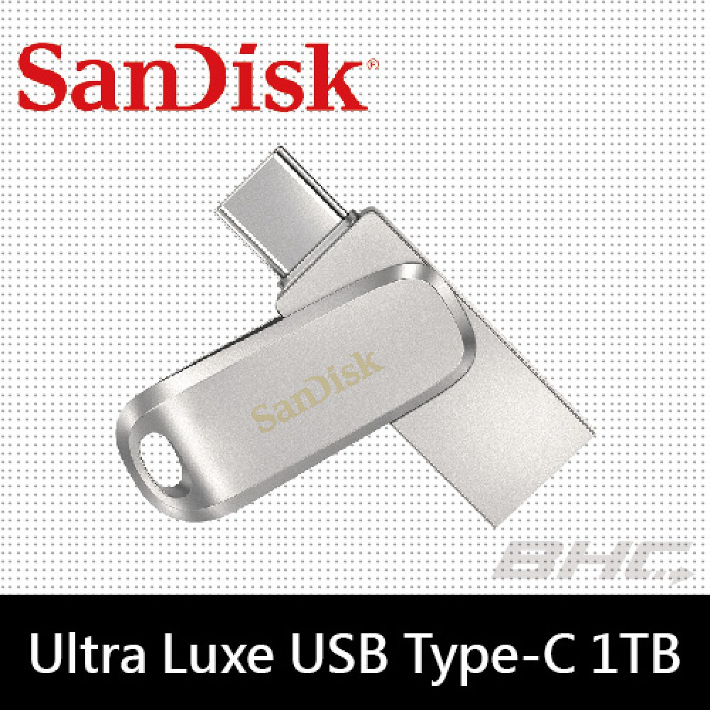 SanDisk Ultra Luxe USB Type-C+A 雙用隨身碟 SDDDC4 1TB