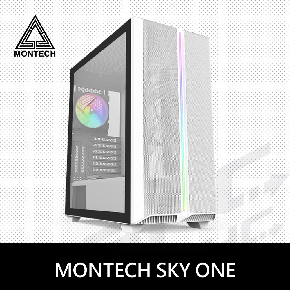  MONTECH 君主 SKY ONE 白