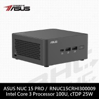 華碩 NUC 準系統 15 PRO RNUC15CRHI300009(Core3-100U/HDD.RAM.OS選購)