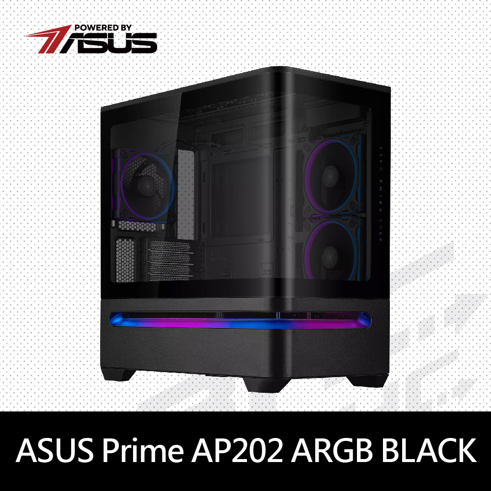 華碩 Prime AP202 ARGB(黑) 曲面全景玻璃