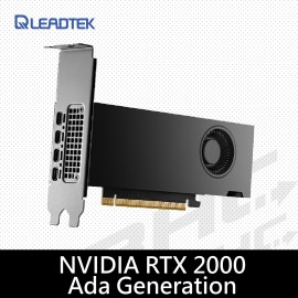 麗臺 NVIDIA RTX 2000Ada 16GB DDR6 256bit繪圖卡 麗臺 NVIDIA RTX 2000Ada 16GB DDR6 256bit繪圖卡