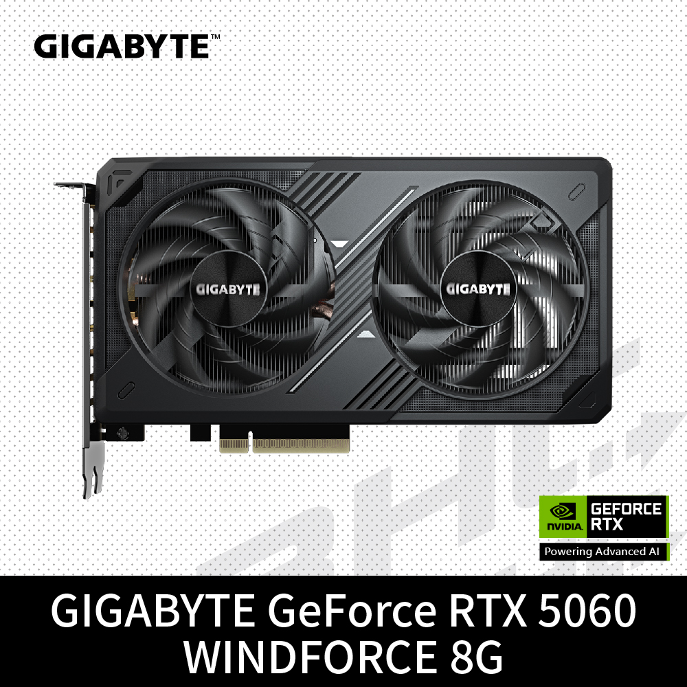 技嘉 RTX5060 WINDFORCE2-8GD