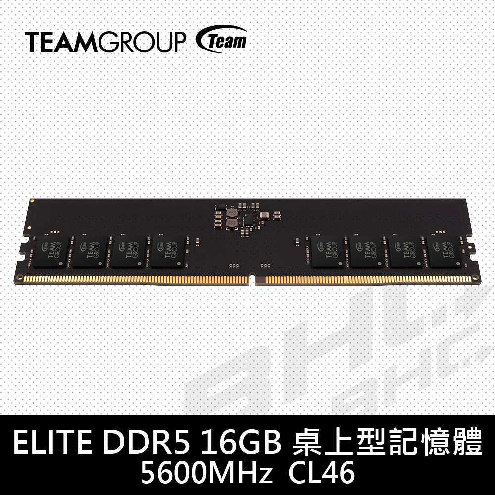 TEAM 十銓 ELITE 16G DDR5 5600 /CL46