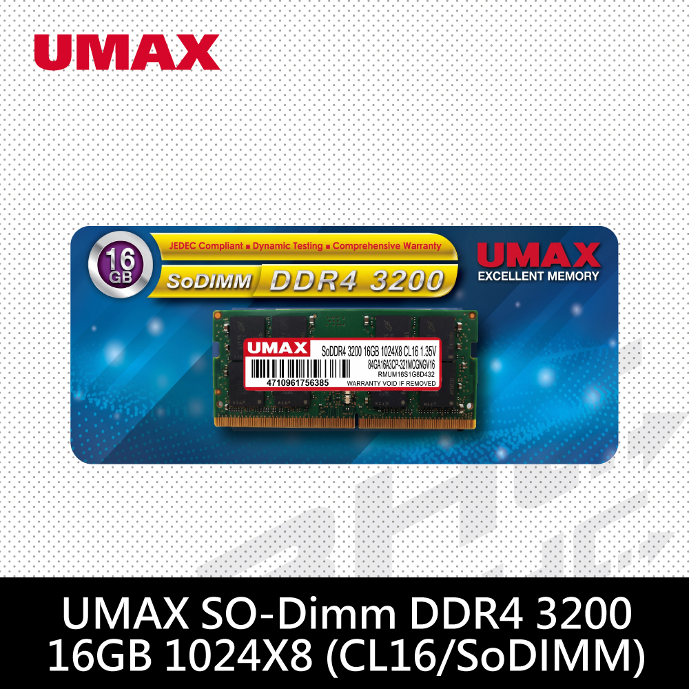 UMAX 16G DDR4 3200 NB