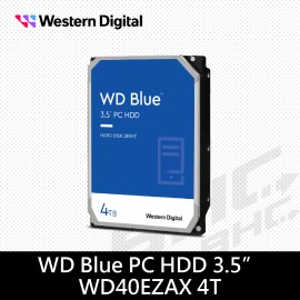 威騰 WD 4TB /256M/5400轉/EZAX/藍標/3年保 威騰 WD 4TB /256M/5400轉/EZAX/藍標/3年保