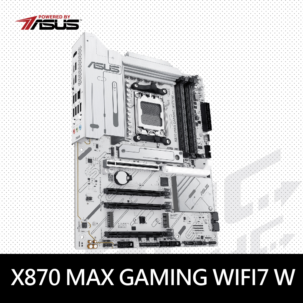 華碩 X870 MAX GAMING WIFI7 W