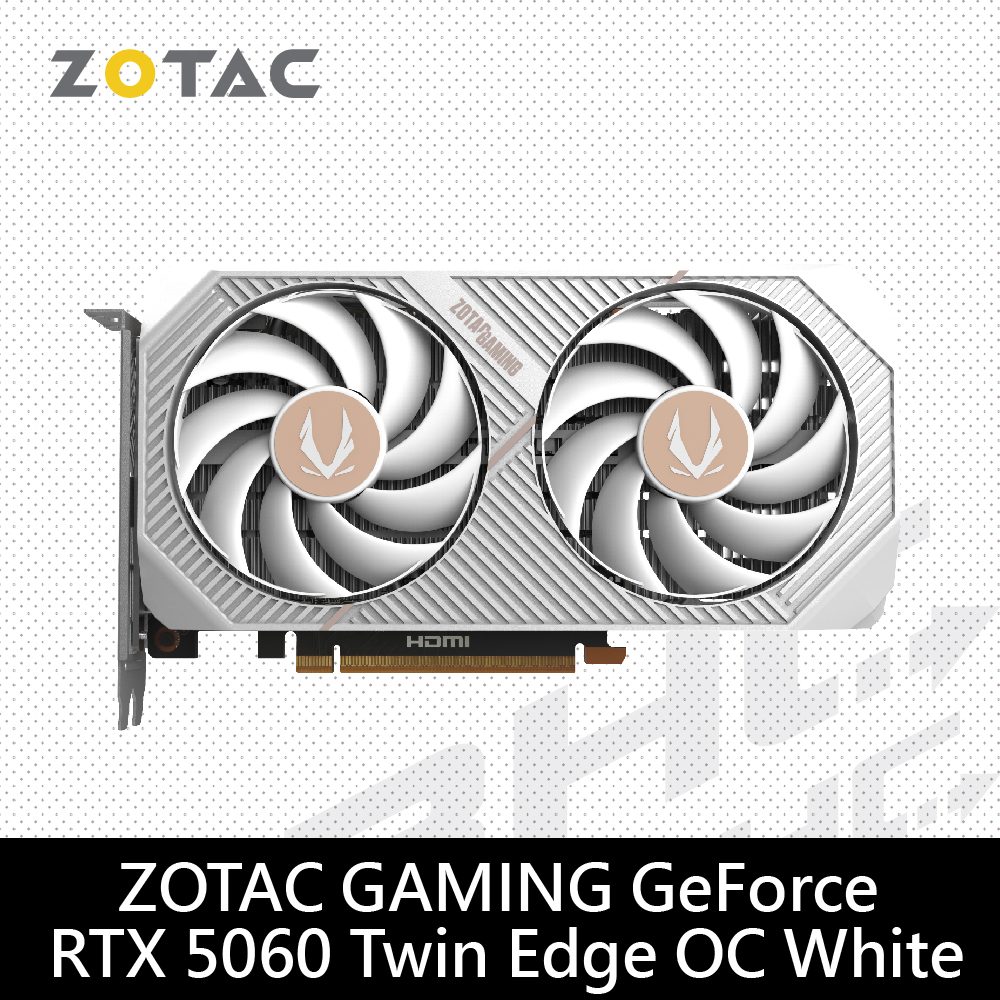ZOTAC RTX5060 TWIN EDGE OC WHITE EDITION-8G
