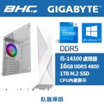 Intel 14代I3文書機【臥龍禪師】含系統