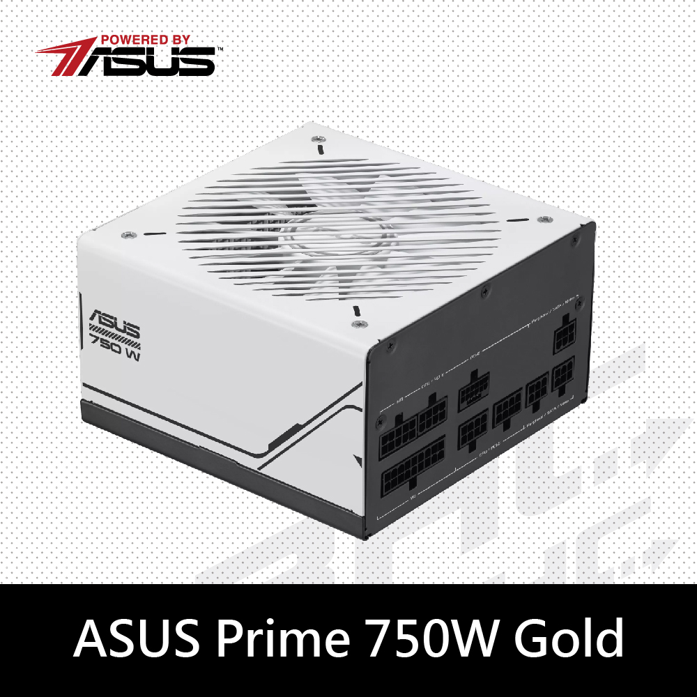 華碩 Prime 750W 全模/80+金牌 ATX3.0/8Y