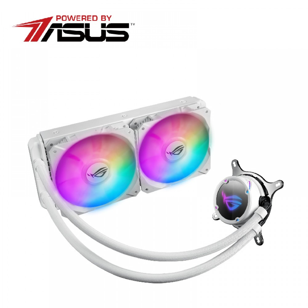 [ASUS PCDIY]華碩 ROG STRIX LCⅡ 240 RGB(白)水冷散熱器